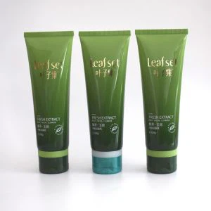 페이셜 클렌저 플라스틱 튜브 포장